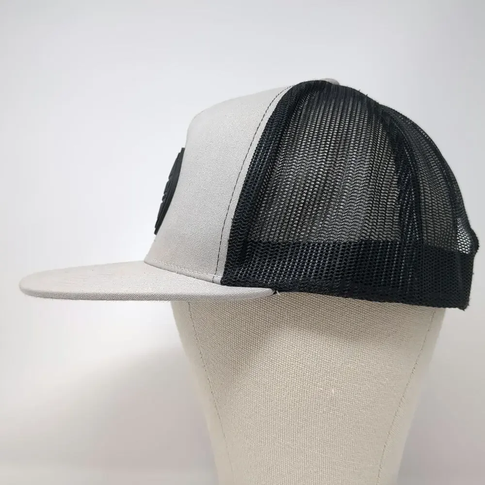 80Eighty Trucker Hat Beige Black One Size Snapback Mesh Innovating Dreams Patch
